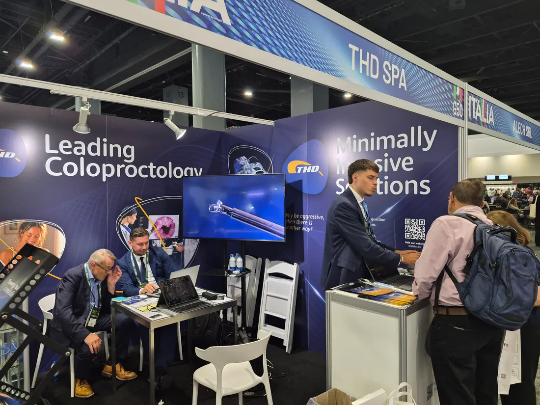 KCST engaging partners at a booth, WHX Miami Expo 2026