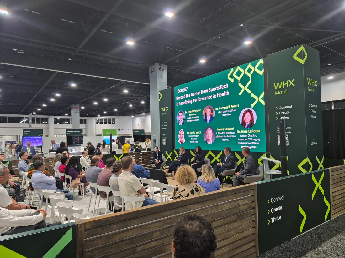 Conference session at the WHX Miami Expo 2026