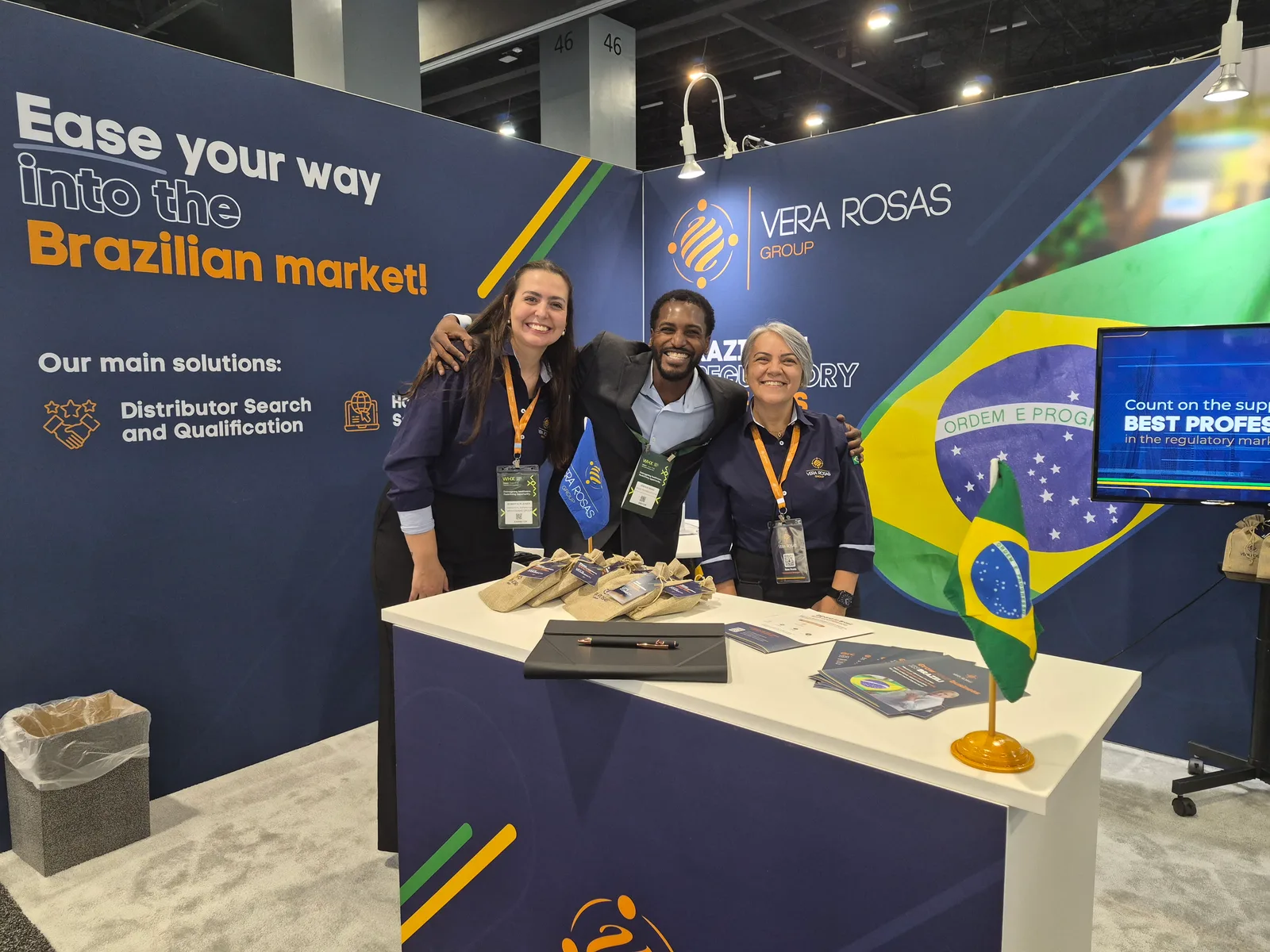 KCST team connecting with partners at the WHX Miami Expo 2026